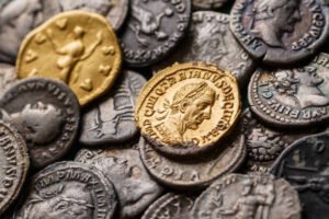 pièces de monnaie anciennes