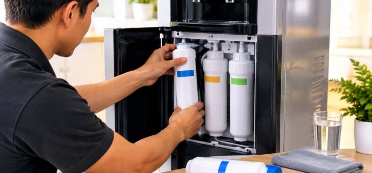 Installer soi-même un filtre pour fontaine à eau sans erreur